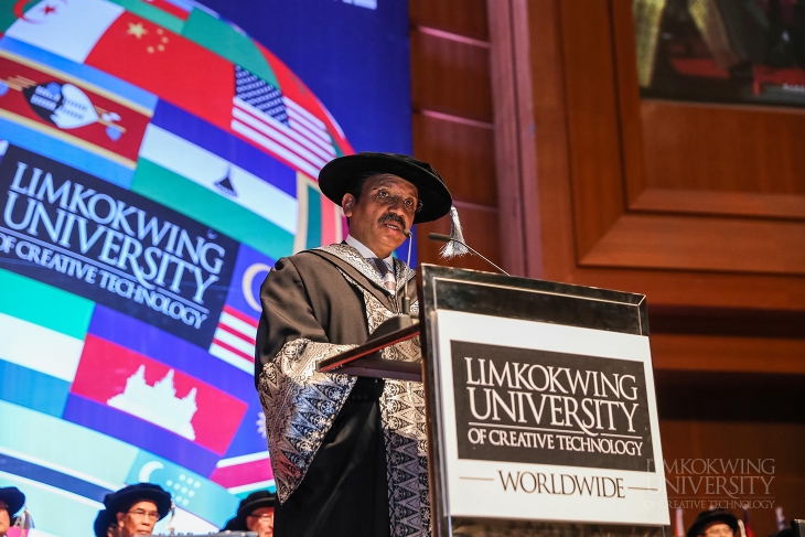 Arun Chaudhary receives an Honorary Doctorate in Entrepreneurship from Limkokwing University