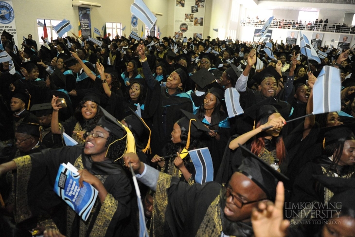 Class of 2017 epitomizes a decade of educational excellence for Limkokwing Botswana