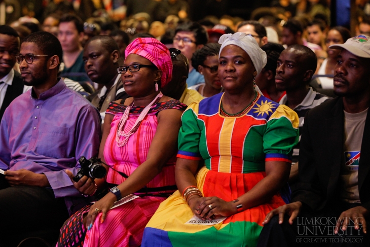 Namibian students celebrate Independence Day in Limkokwing University