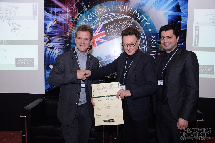 Sustainability +/- Collapse Symposium at Limkokwing London