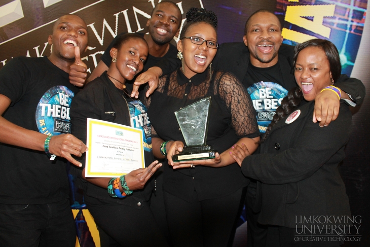 Limkokwing wins an award of excellence at the Swaziland International Trade Fair