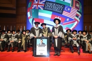 Arun Chaudhary receives an Honorary Doctorate in Entrepreneurship from Limkokwing University