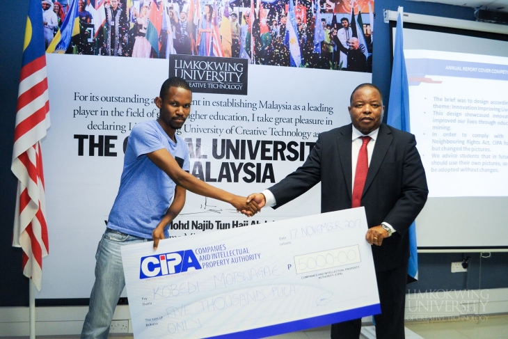 Limkokwing Botswana students shine in CIPA Graphic Design Competition