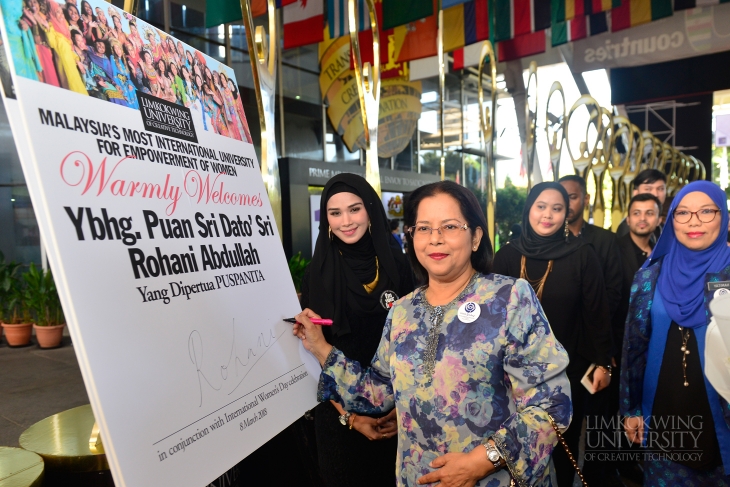 Limkokwing University hosts national-level International Women’s Day 2018 celebration