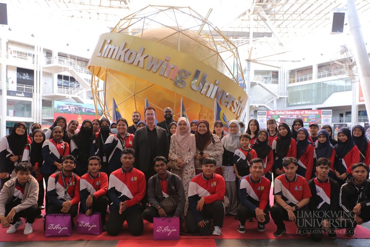 A Glimpse into the Future for SMK Sultan Abdul Jalil Students at Limkokwing University