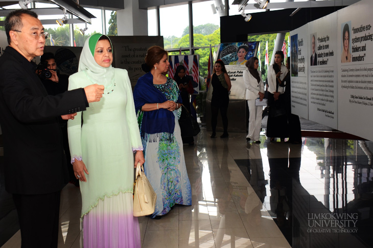 Datuk Seri Shahrizat Abdul Jalil Visits Limkokwing